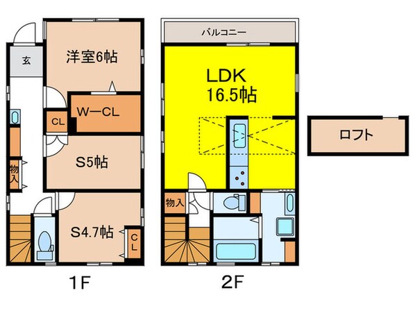 Kolet板橋四葉＃05の物件間取画像